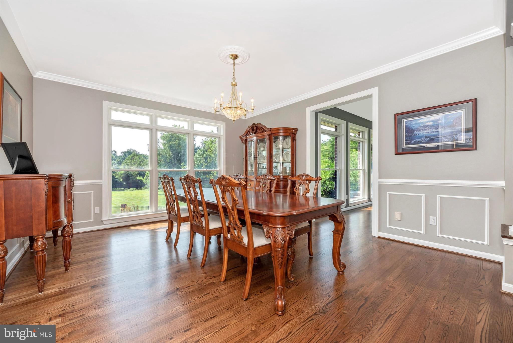 2945 Lonesome Dove Road Mount Airy, MD 21771 - Photo 19 of 66 Formal Dining Room has Crown & Chair Moldings