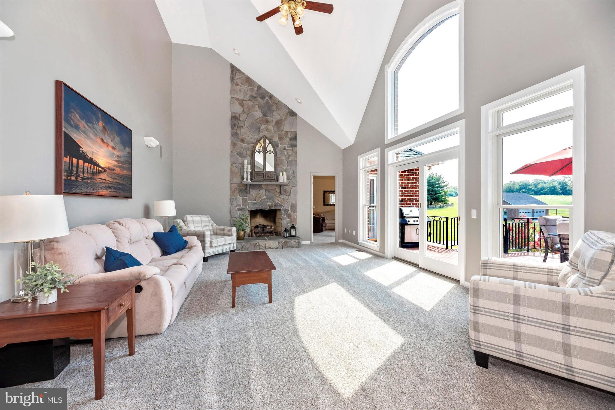 2945 Lonesome Dove Road Mount Airy, MD 21771 - Photo 26 of 66 Fabulous Family Room has Vaulted Ceilings & Gas FP