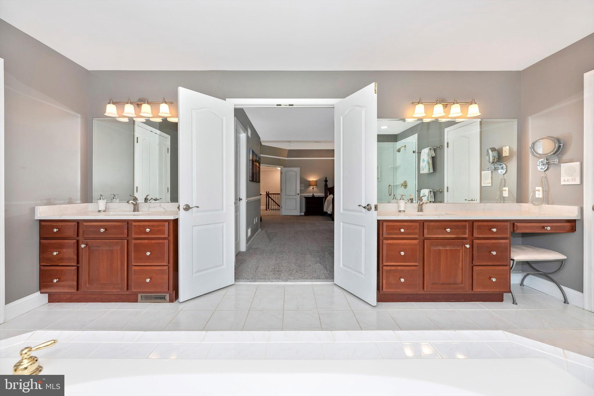 2945 Lonesome Dove Road Mount Airy, MD 21771 - Photo 37 of 66 Primary Bath has Double Vanities & Large Walk-in