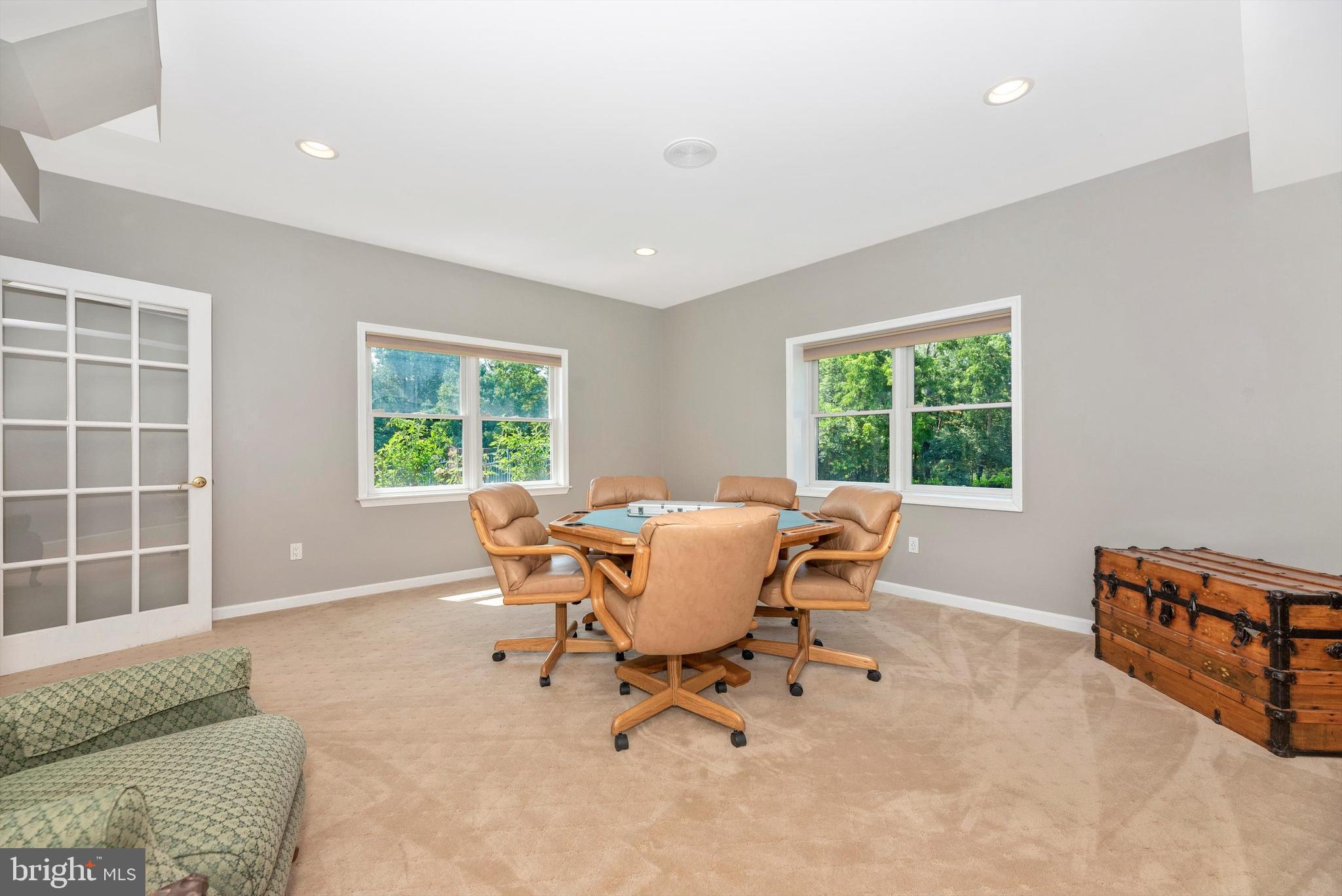 2945 Lonesome Dove Road Mount Airy, MD 21771 - Photo 48 of 66 Lower Level Game Room -Shuffle Those Cards!