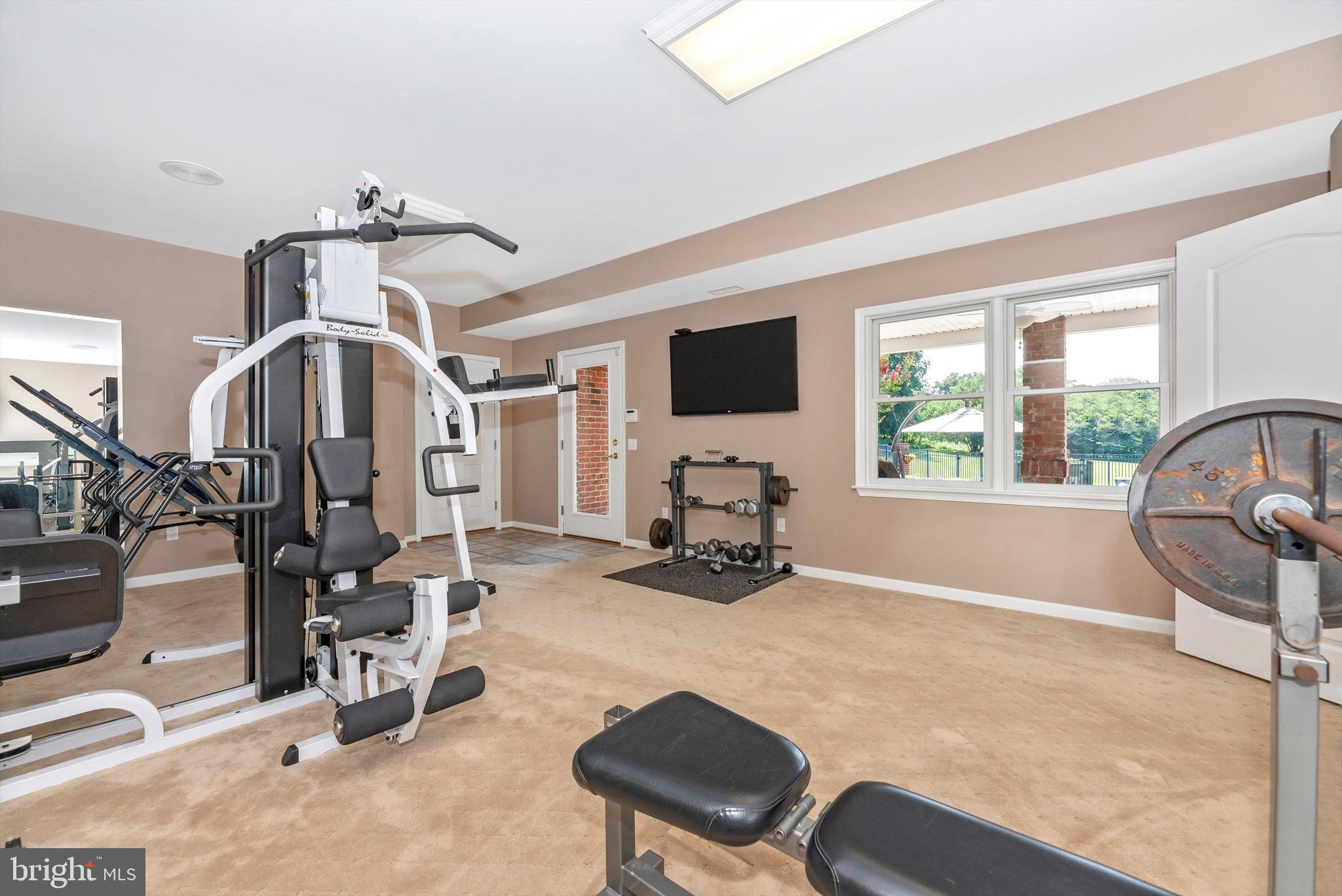 2945 Lonesome Dove Road Mount Airy, MD 21771 - Photo 49 of 66 Lower Level Home Gym