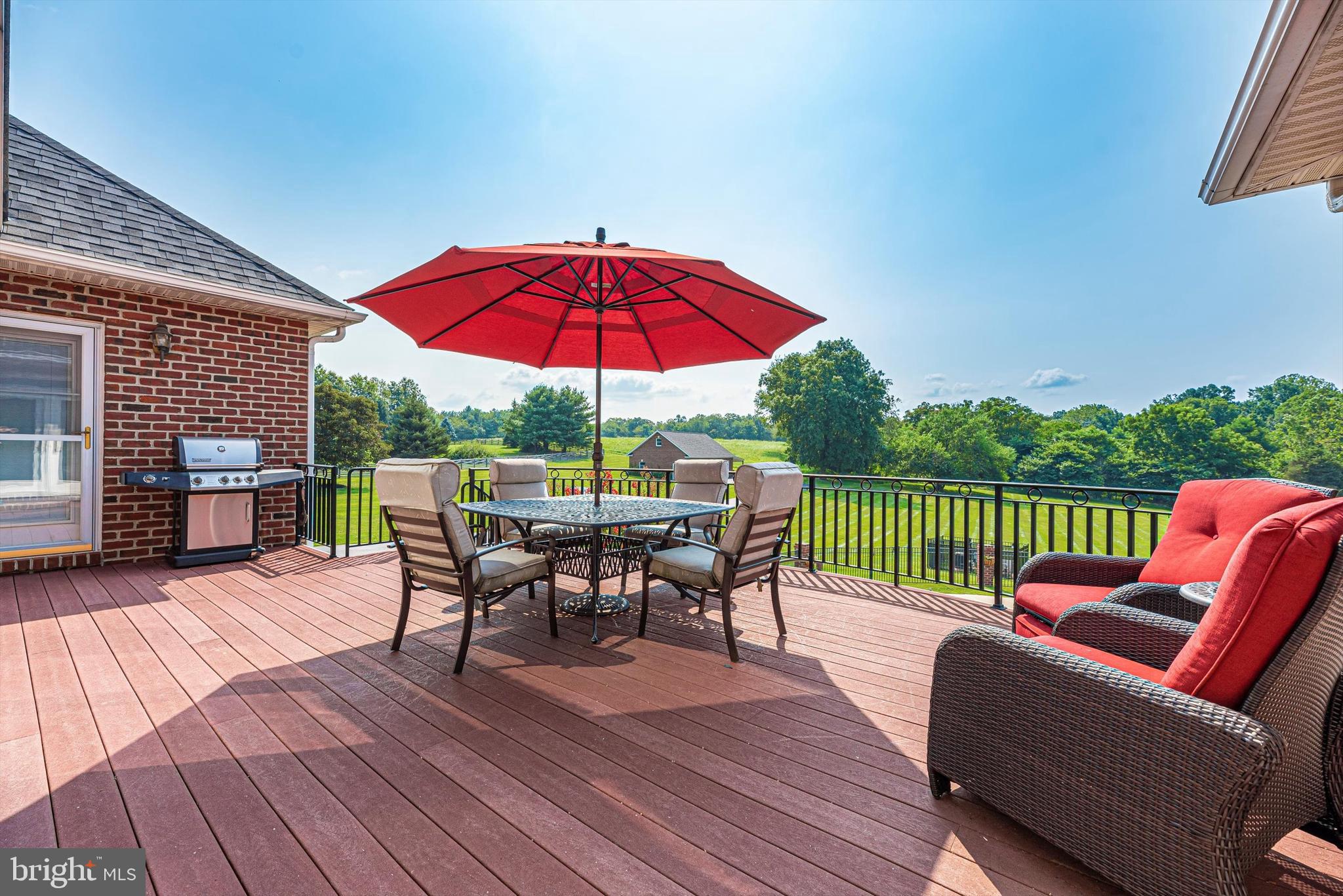 2945 Lonesome Dove Road Mount Airy, MD 21771 - Photo 53 of 66 Plenty of Room on the Deck for Grill and Furniture