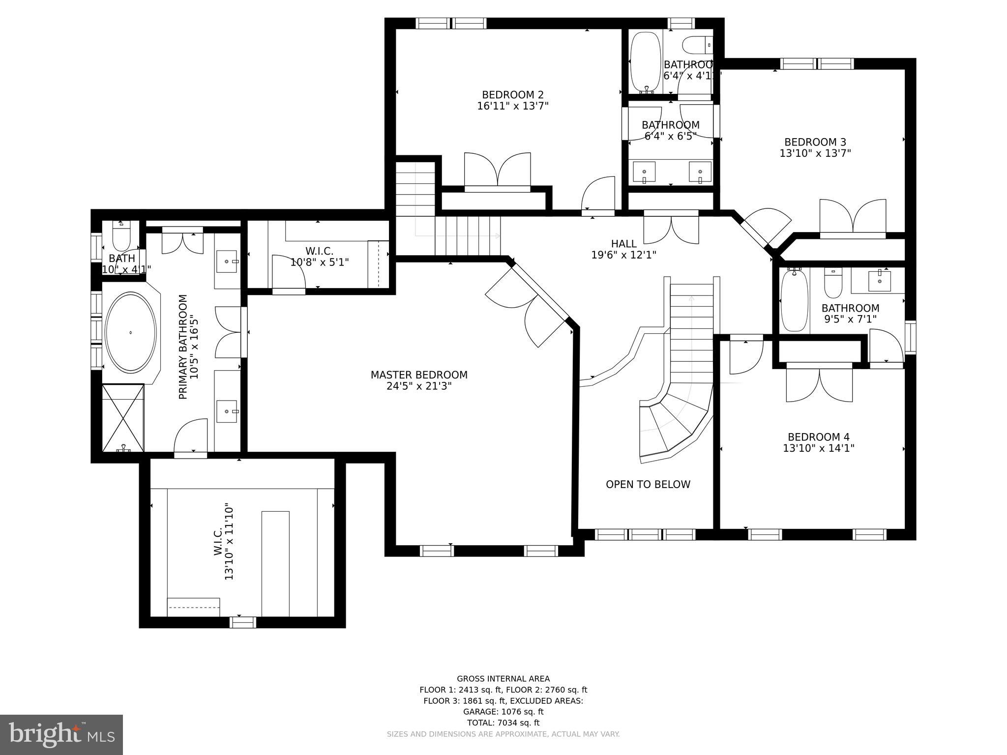 2945 Lonesome Dove Road Mount Airy, MD 21771 - Photo 64 of 66 Upper Level Floor Plan