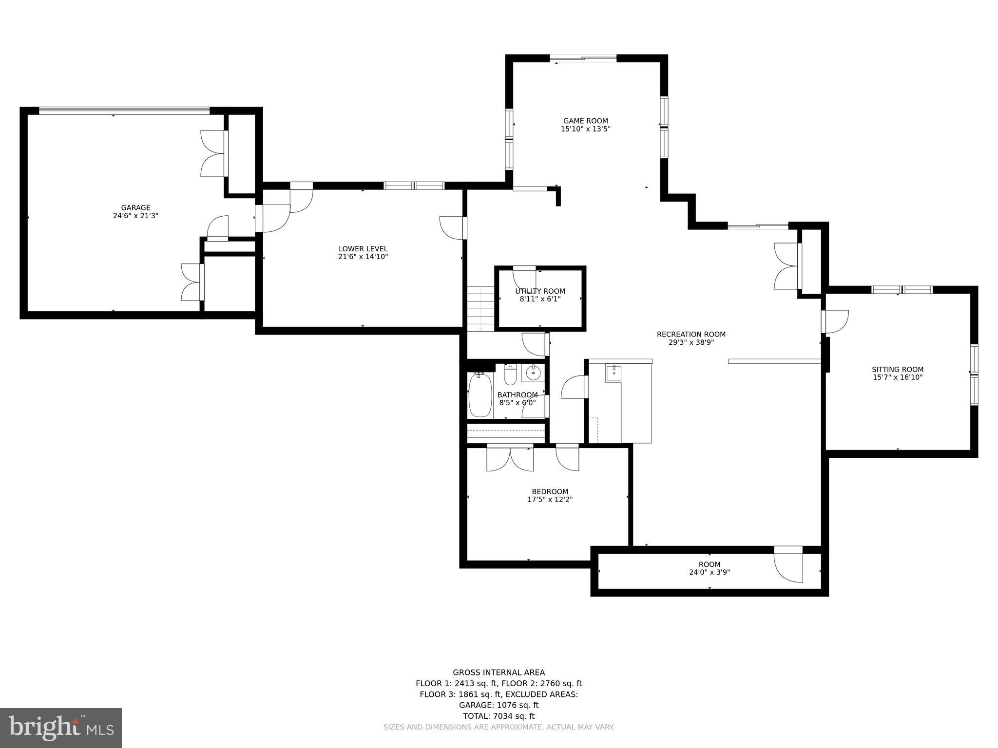 2945 Lonesome Dove Road Mount Airy, MD 21771 - Photo 65 of 66 Lower Level Floor Plan