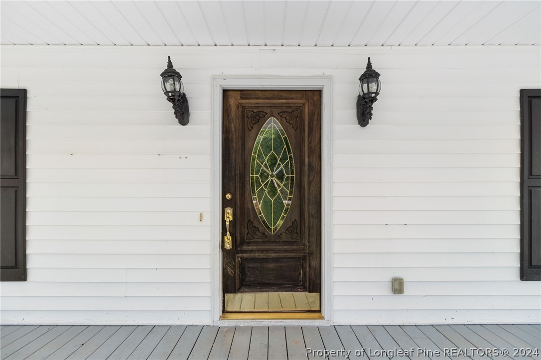 1177 Palestine Road Linden, NC 28356 - Photo 3 of 46 a view of a entryway