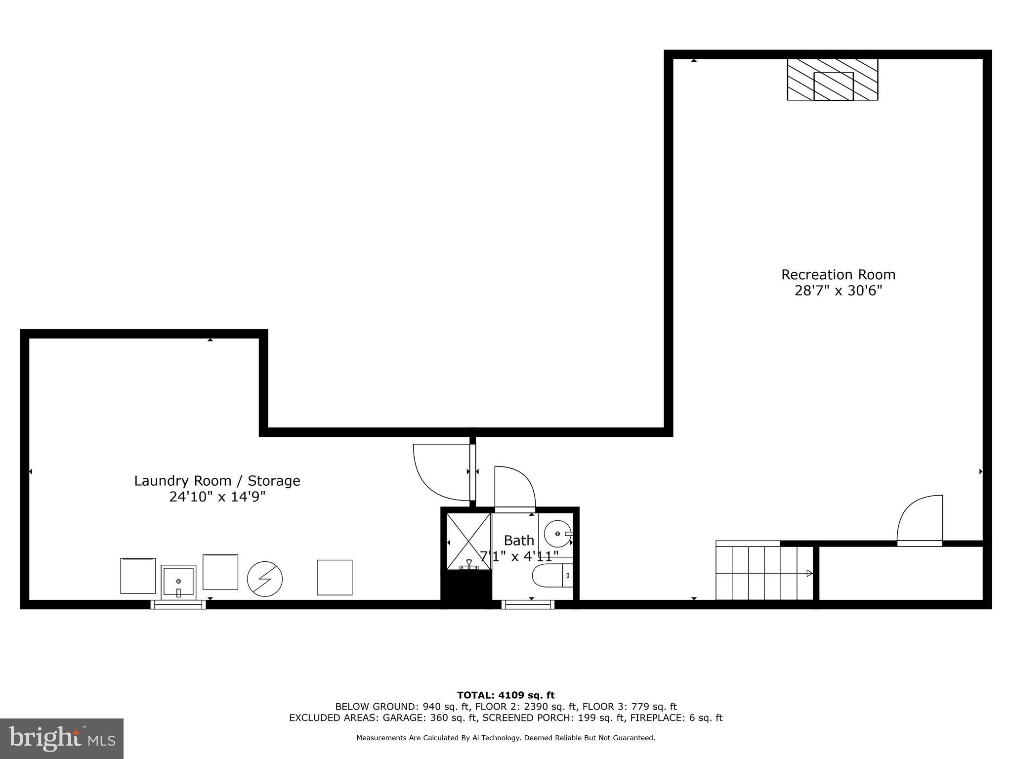 16 Roland Green, Unit 8 Baltimore, MD 21210 - Photo 42 of 55 Lower Level