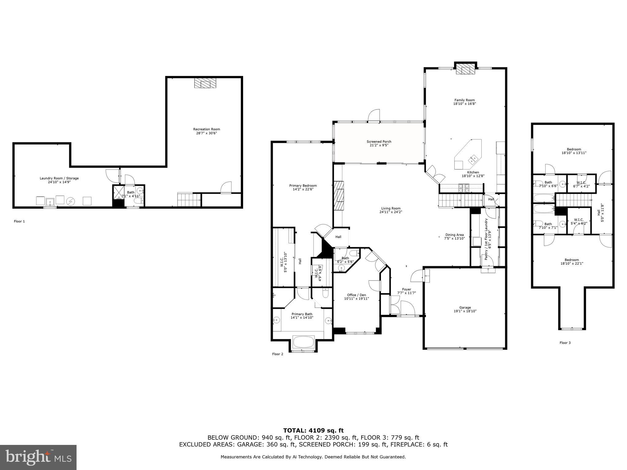 16 Roland Green, Unit 8 Baltimore, MD 21210 - Photo 51 of 55 a picture of a floor plan
