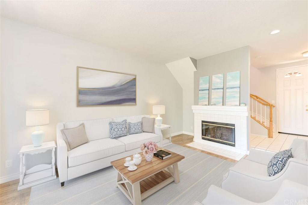 73 Pasto Rico Rancho Santa Margarita, CA 92688 - Photo 5 of 54 Virtually staged living room.