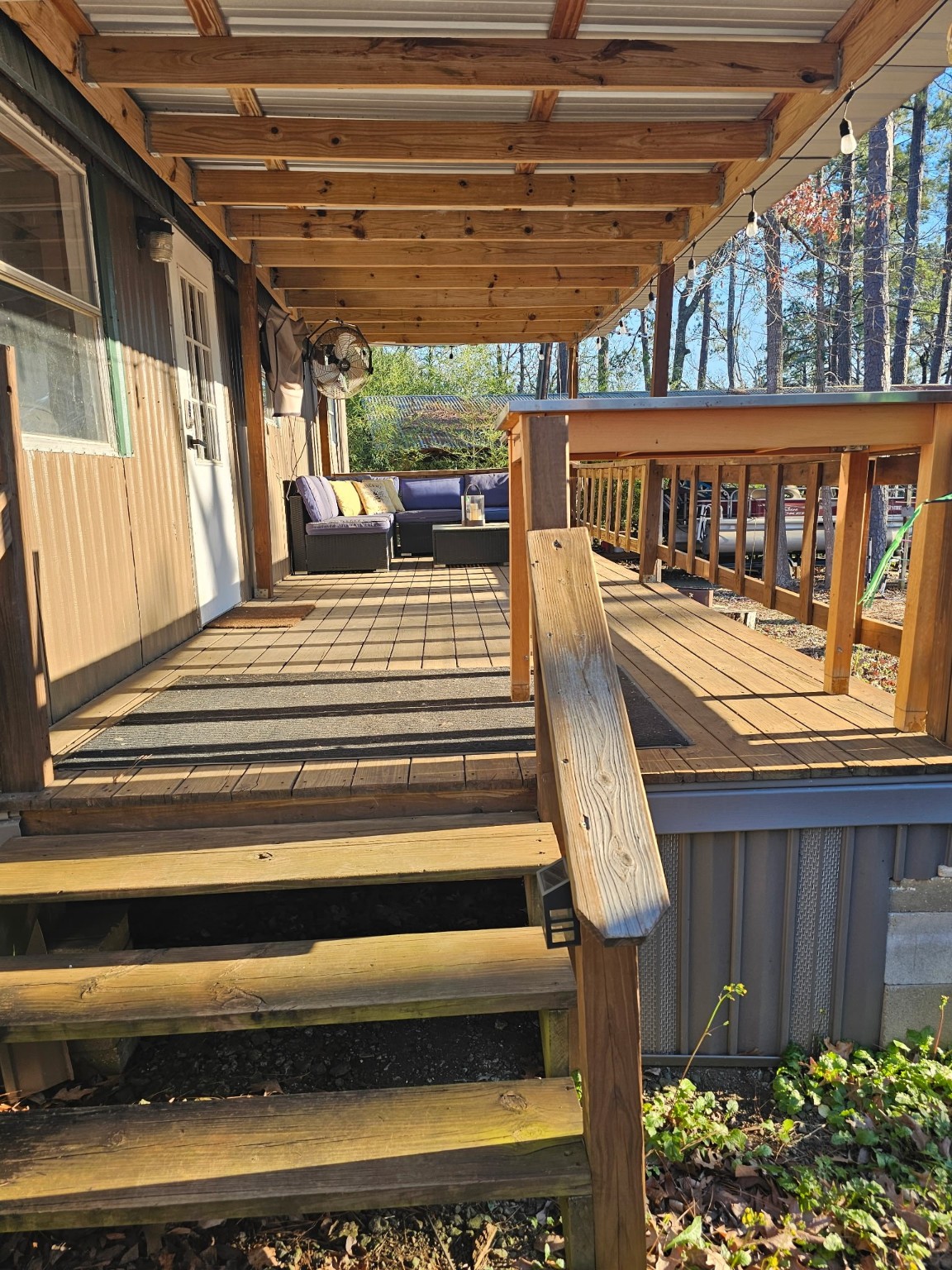 170 Lydia Street Hemphill, TX 75948 - Photo 18 of 31 Covered deck, outdoor living space