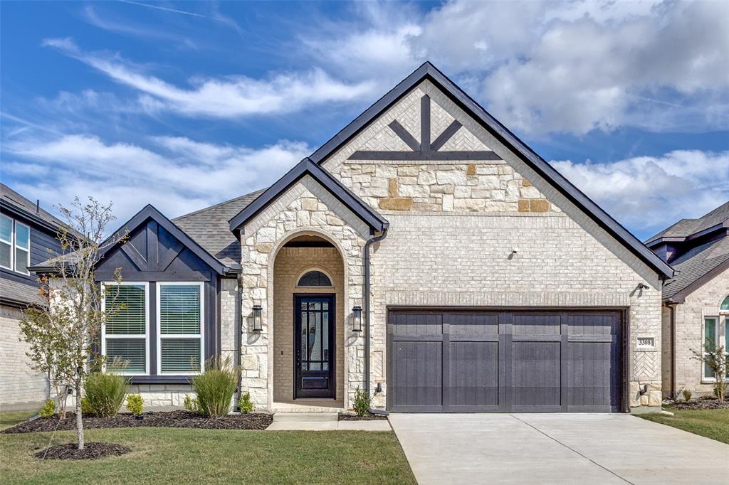 3308 Lakestriker Road Pilot Point, TX 76258 - Photo 2 of 25 a view of front of a house with a yard