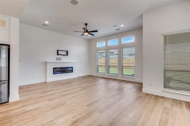 a view of livingroom with hardwood floor and window