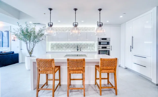 a room with storage and utility