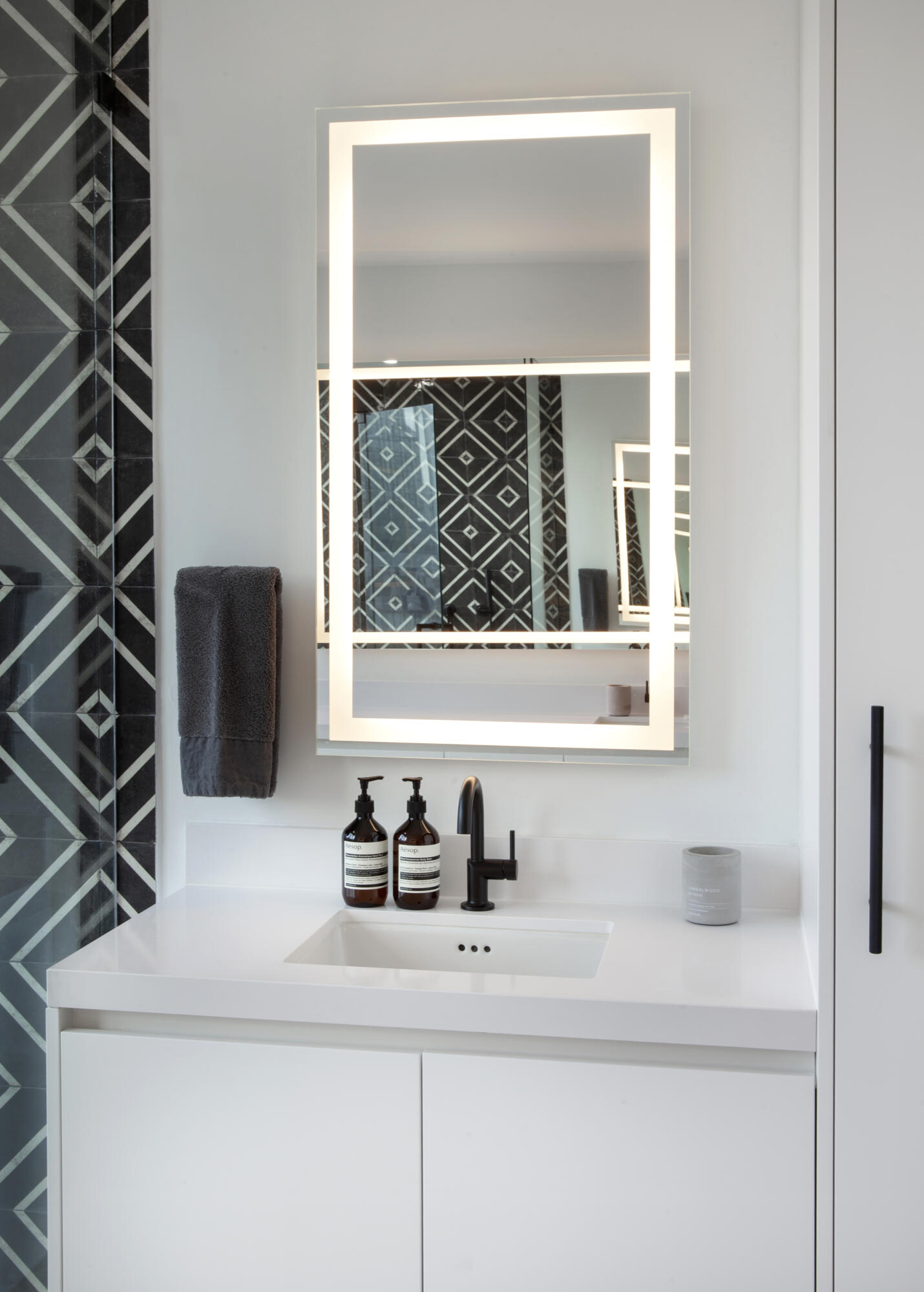 851 Northeast 1st Avenue, Unit 812 Miami, FL 33132 - Photo 35 of 84 a bathroom with a sink and a window