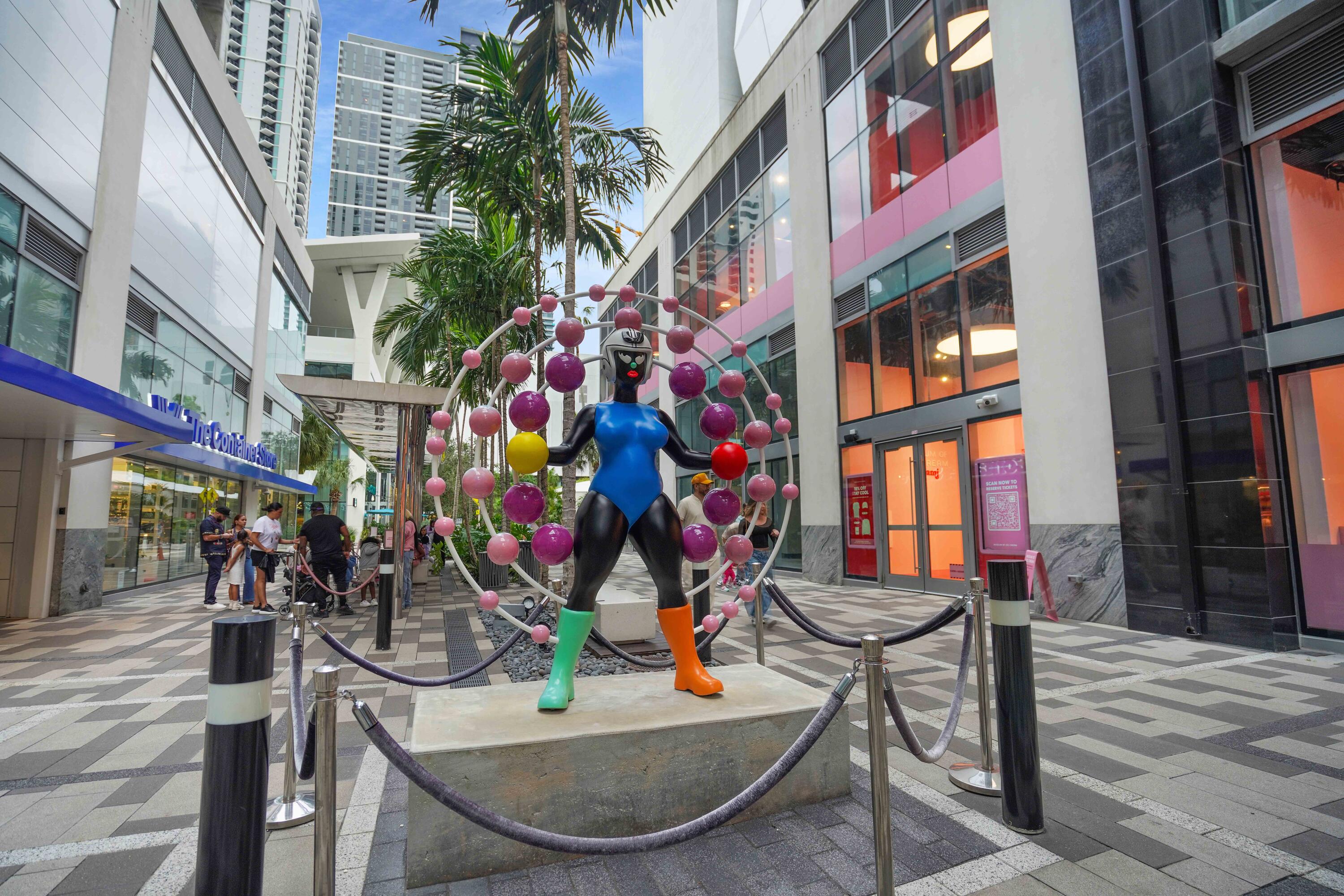 851 Northeast 1st Avenue, Unit 812 Miami, FL 33132 - Photo 65 of 84 a view of path along with retail shop and buildings