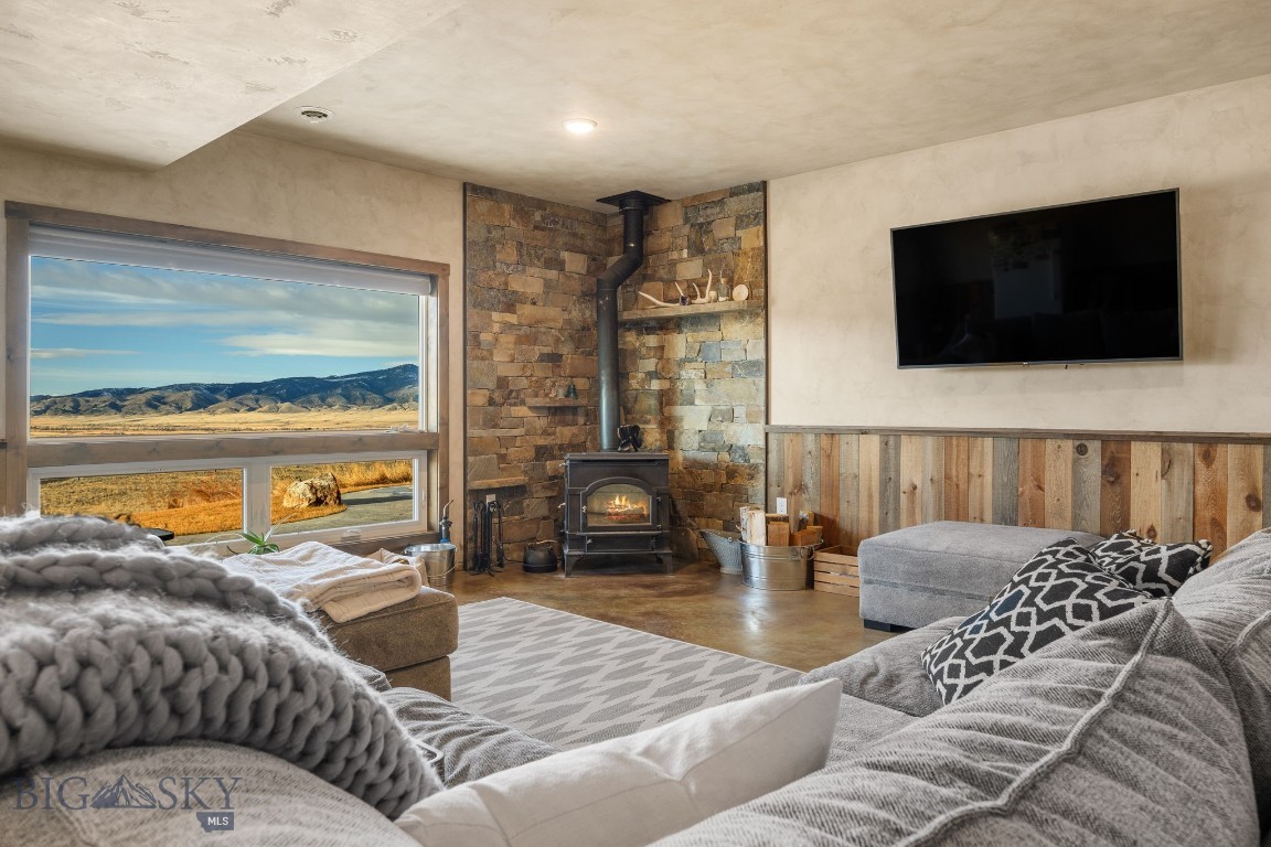 380 Mill Gulch Road Sheridan, MT 59749 - Photo 23 of 42 basement wood stove