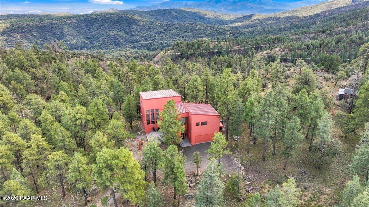 8250 South Snowdrift Mine Road Prescott, AZ 86303 - Photo 36 of 42 42-Aerial