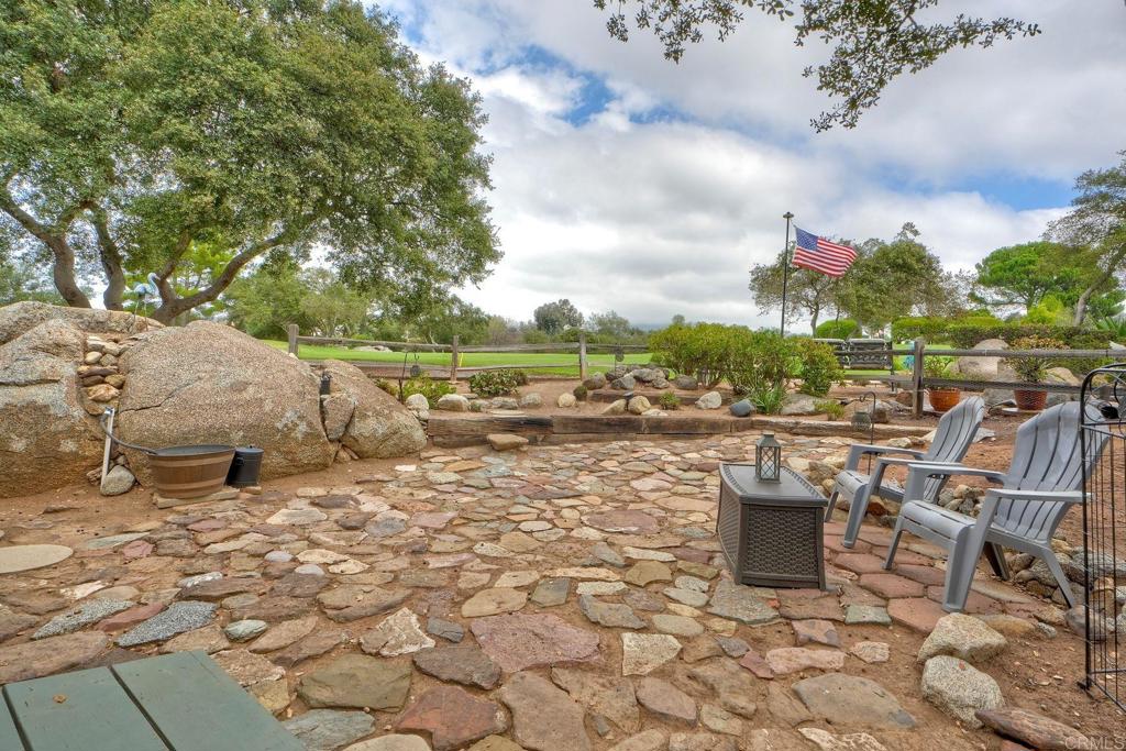 18218 Paradise Mountain Road Valley Center, CA 92082 - Photo 32 of 42 a view of a terrace with sitting space