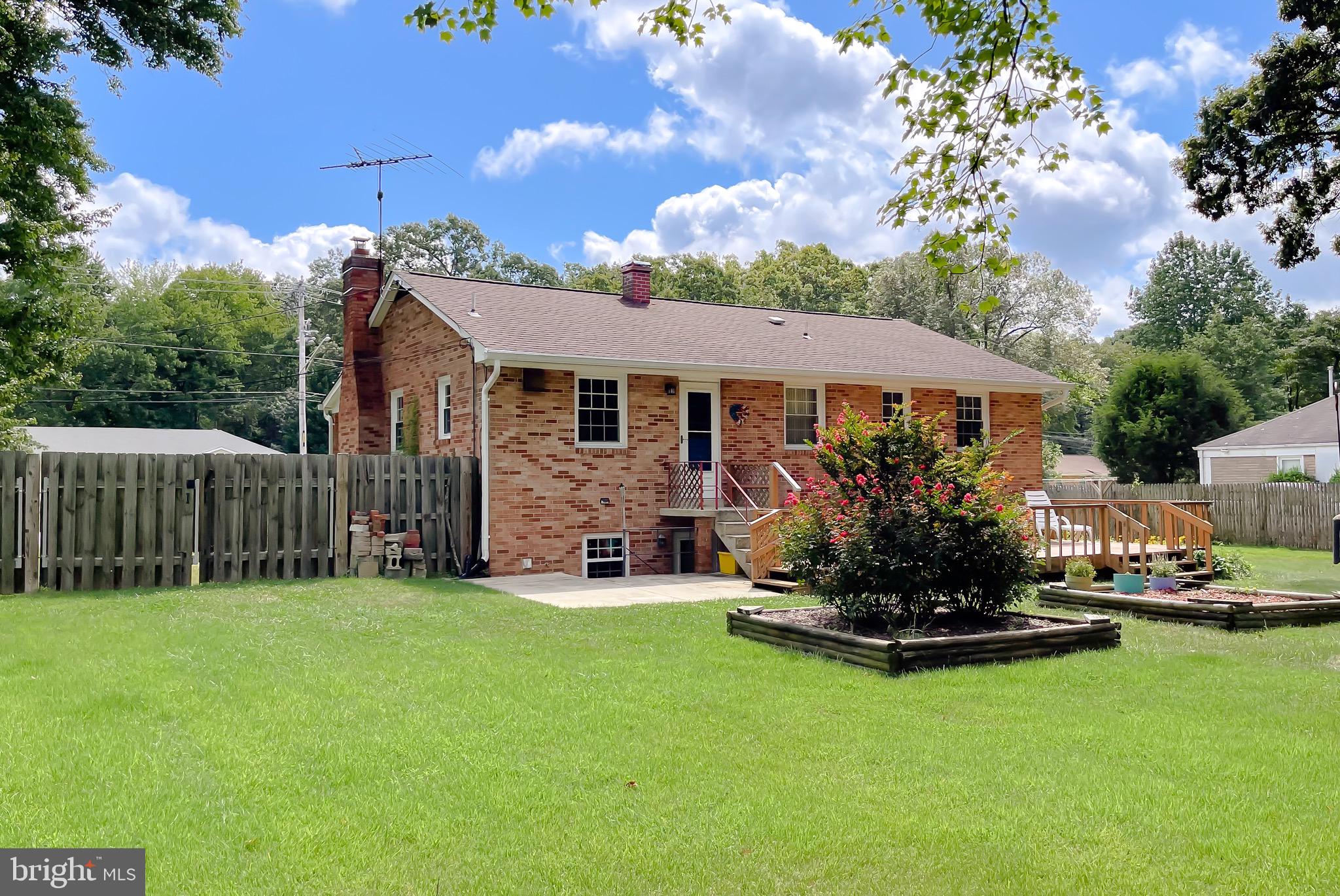 15805 Menk Road Accokeek, MD 20607 - Photo 54 of 56 Full Rear View of home