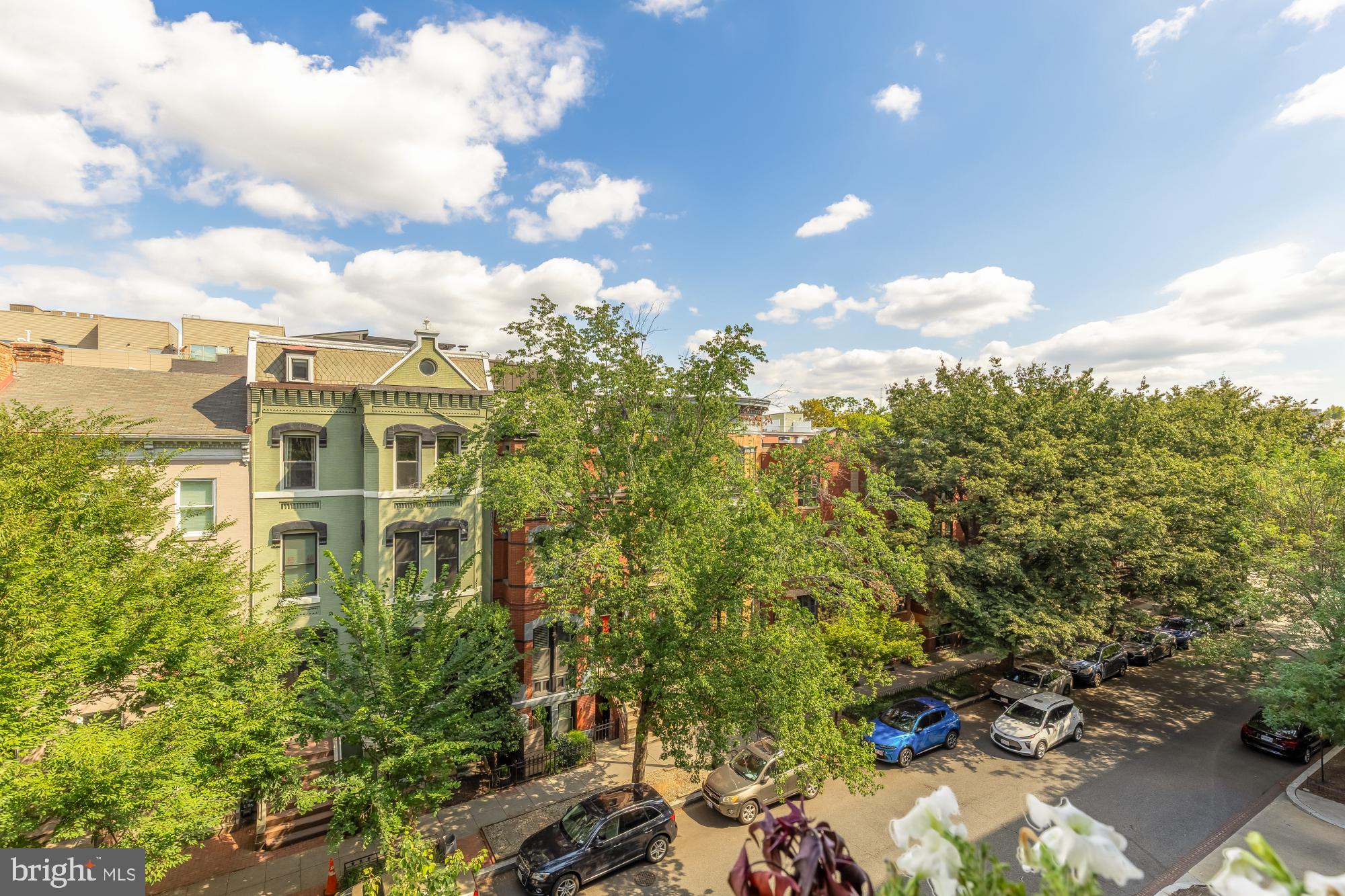 1220 N Street Northwest, Unit 4B Washington, DC 20005 - Photo 23 of 25 a view of a city with tall buildings