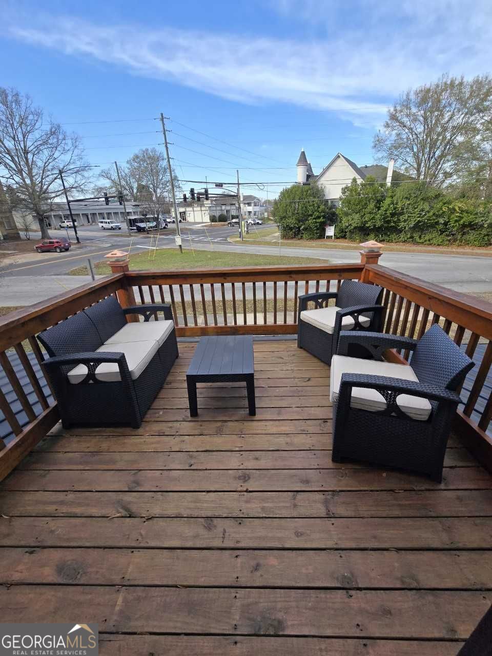 402 Meriwether Street Griffin, GA 30224 - Photo 26 of 36 a view of a terrace with seating space