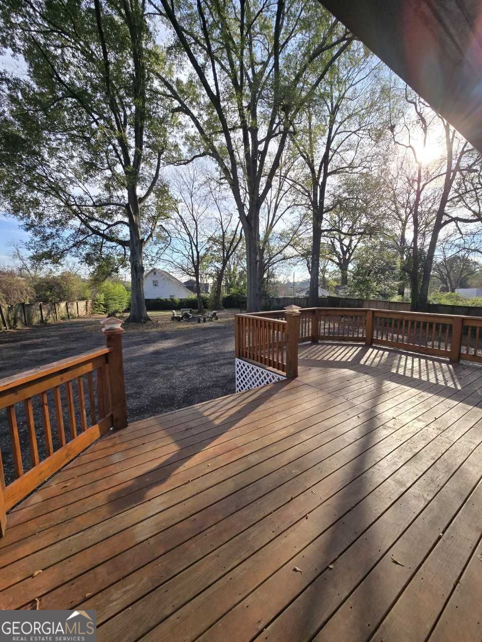 402 Meriwether Street Griffin, GA 30224 - Photo 31 of 36 a view of outdoor space with deck