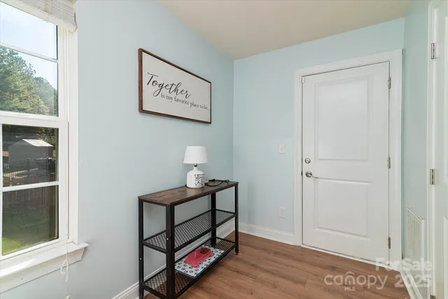 a view of storage and utility room