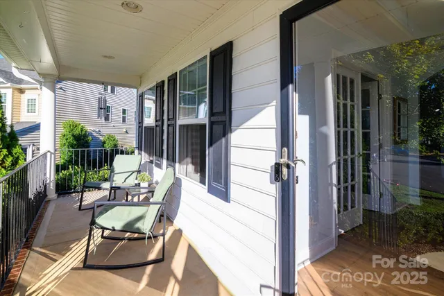 a view of balcony and patio