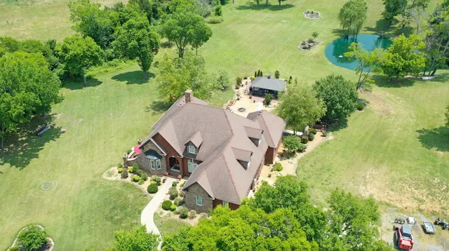 a view of an outdoor space with a patio