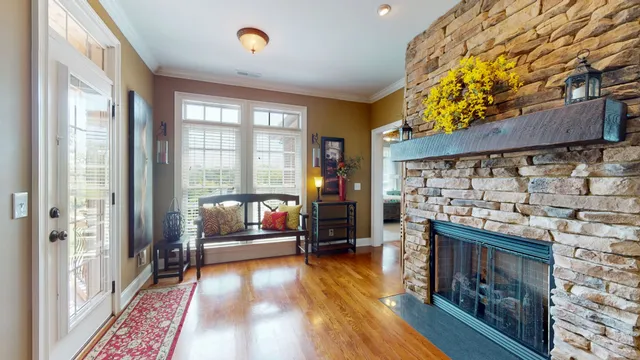 a kitchen with lots of counter top space