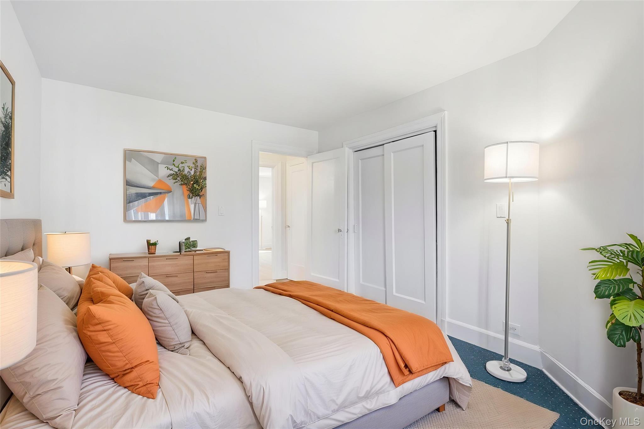 6 Davis Avenue, Unit C22 Rye, NY 10580 - Photo 15 of 20 Virtually staged --2nd Bedroom/Den