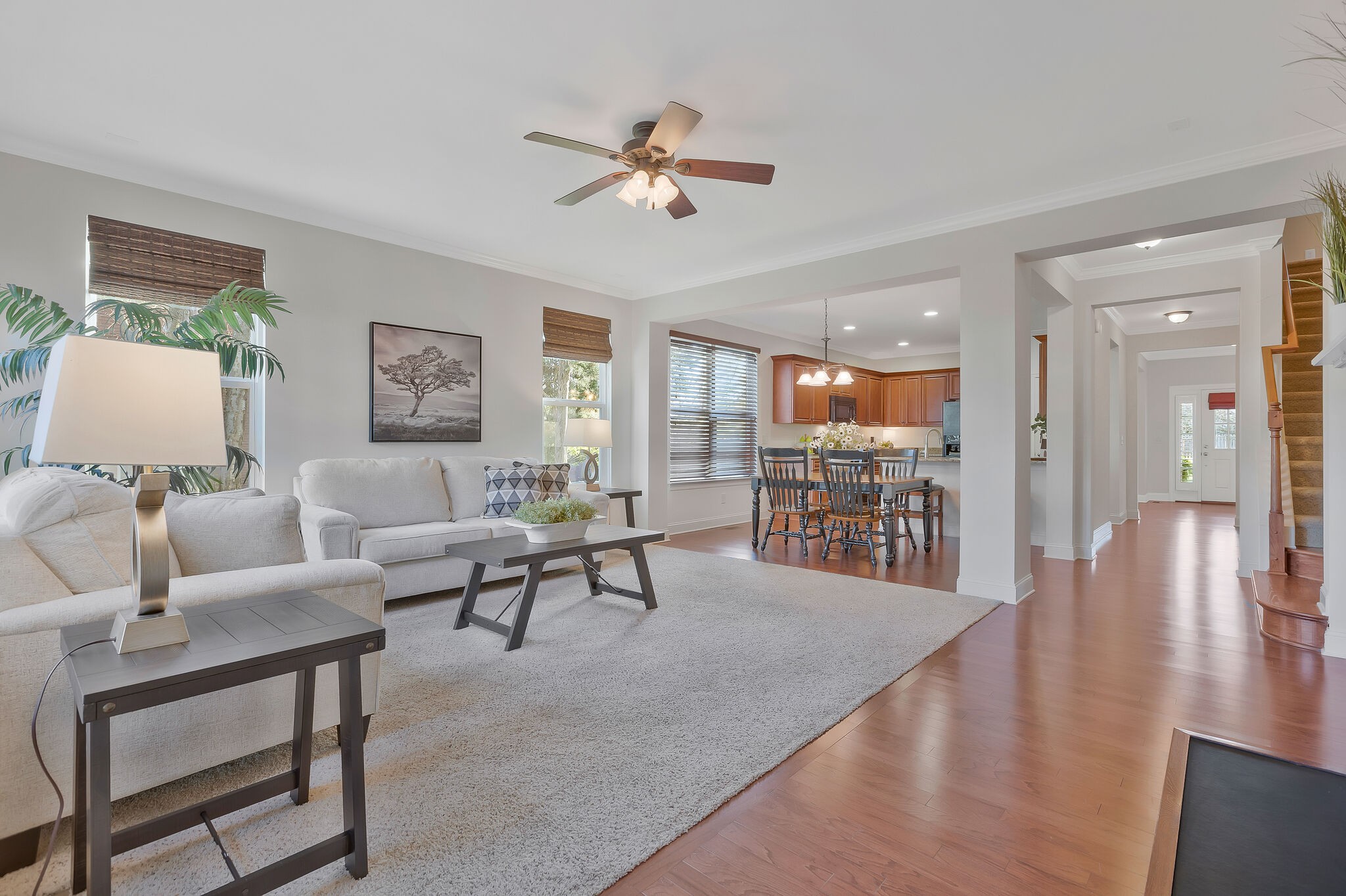 119 Verde Meadow Drive Franklin, TN 37067 - Photo 13 of 35 a living room with furniture and a view of kitchen