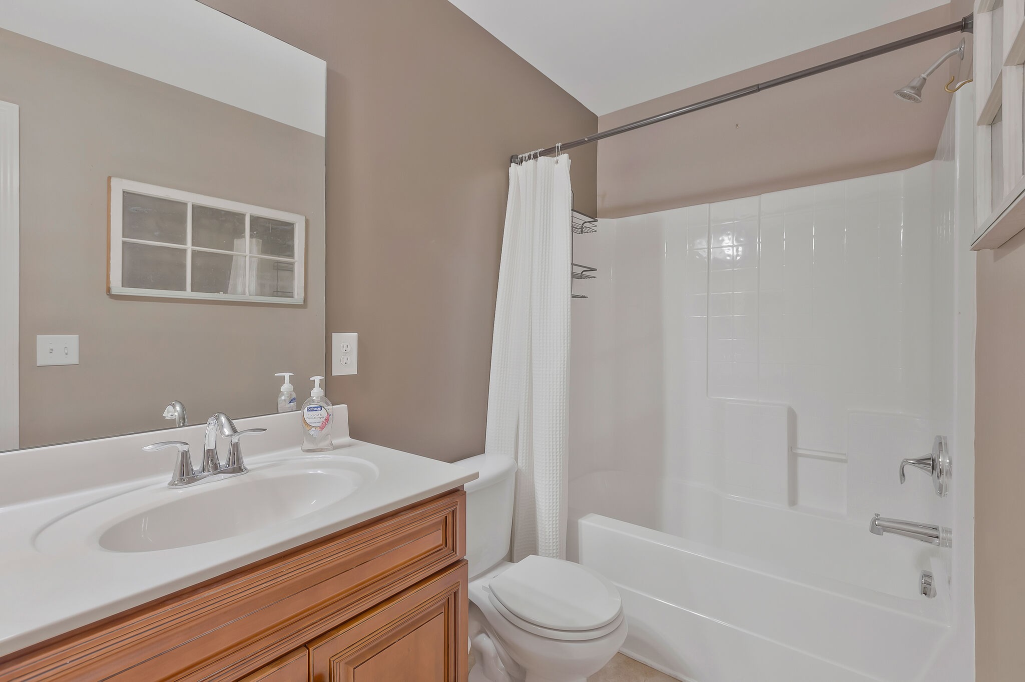 119 Verde Meadow Drive Franklin, TN 37067 - Photo 24 of 35 a bathroom with a granite countertop sink toilet and shower