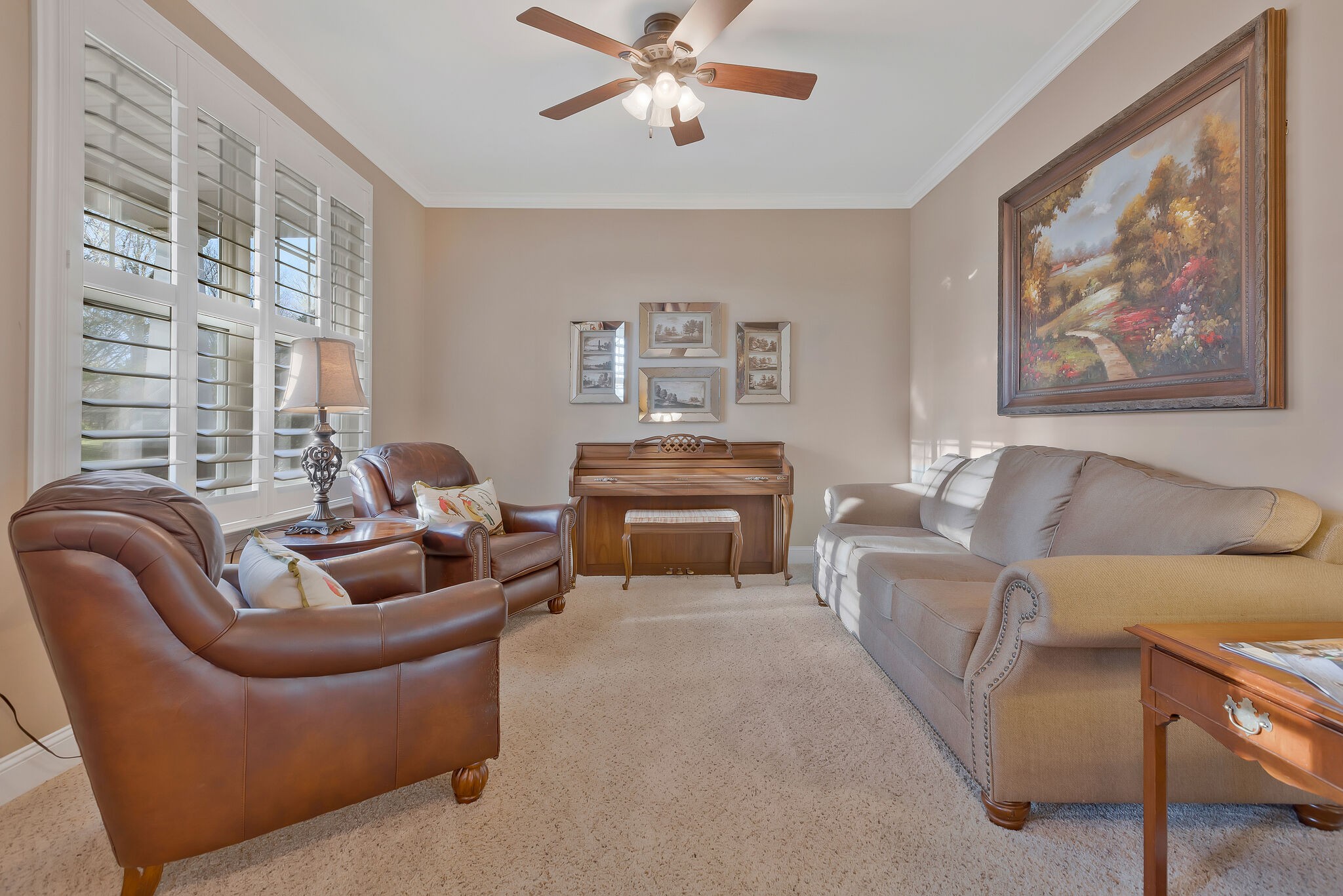119 Verde Meadow Drive Franklin, TN 37067 - Photo 8 of 35 a living room with furniture and a large window