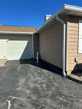 a backyard of a house