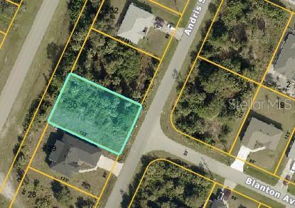 0 Andris Street North Port, FL 34288 - Photo 3 of 4 an aerial view of a backyard