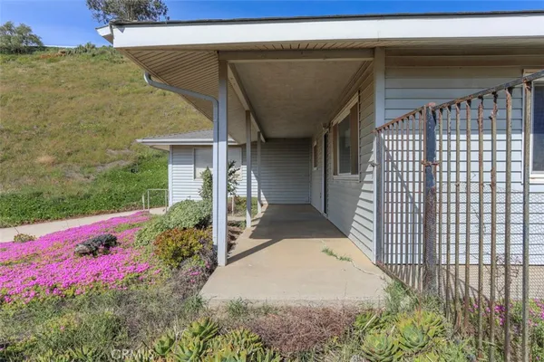 a front view of a house with a garage