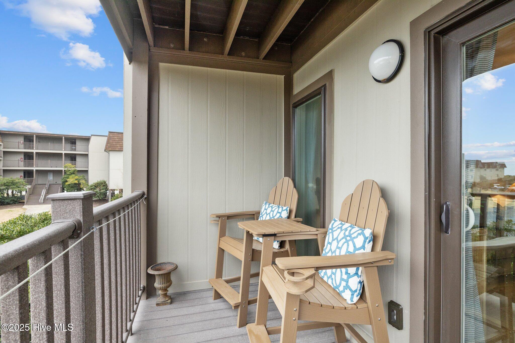 2008 East Fort Macon Road, Unit J3 Atlantic Beach, NC 28512 - Photo 25 of 41 balcony