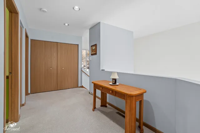 a view of room with furniture