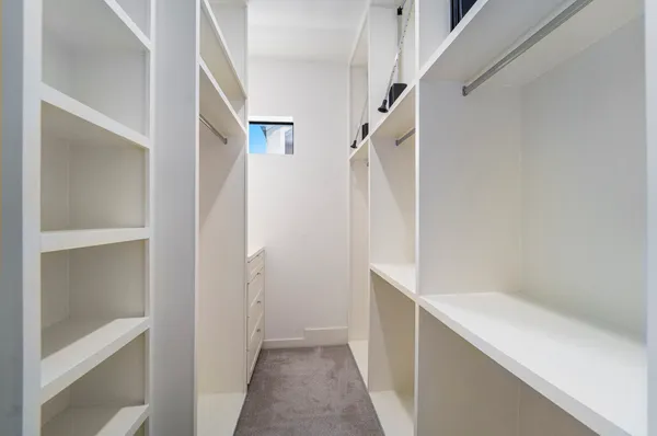 a view of hallway with stairs