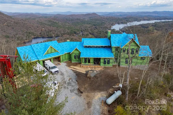 a view of houses with outdoor space