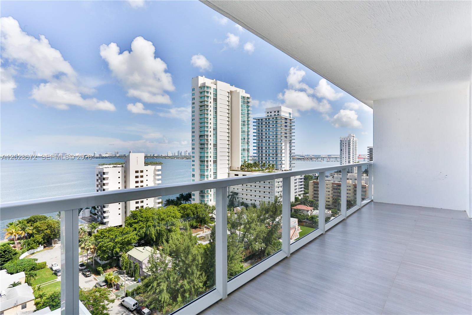 600 Northeast 27th Street, Unit 1504 Miami, FL 33137 - Photo 8 of 20 BALCONY VIEW