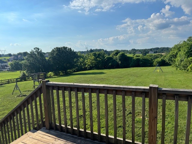 251 7 Mile Ferry Road Cunningham, TN 37052 - Photo 32 of 36 a view of a wooden roof deck