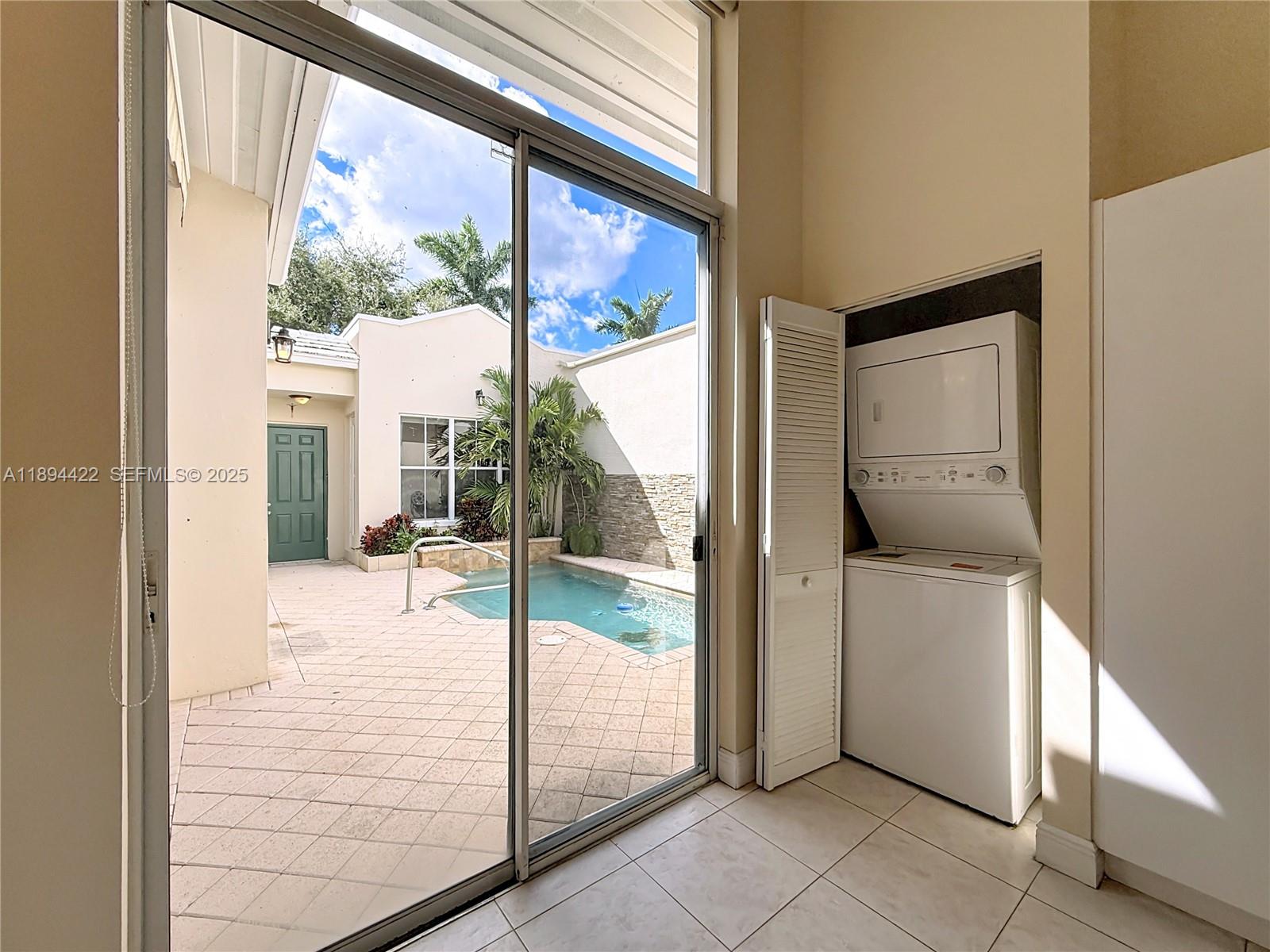17330 Bermuda Village Drive Boca Raton, FL 33487 - Photo 12 of 40 Kitchen - Washer/Dryer