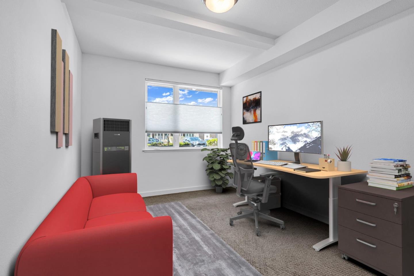 400 El Camino Real, Unit 117 Belmont, CA 94002 - Photo 29 of 54 a room that has a couch and a chair in it