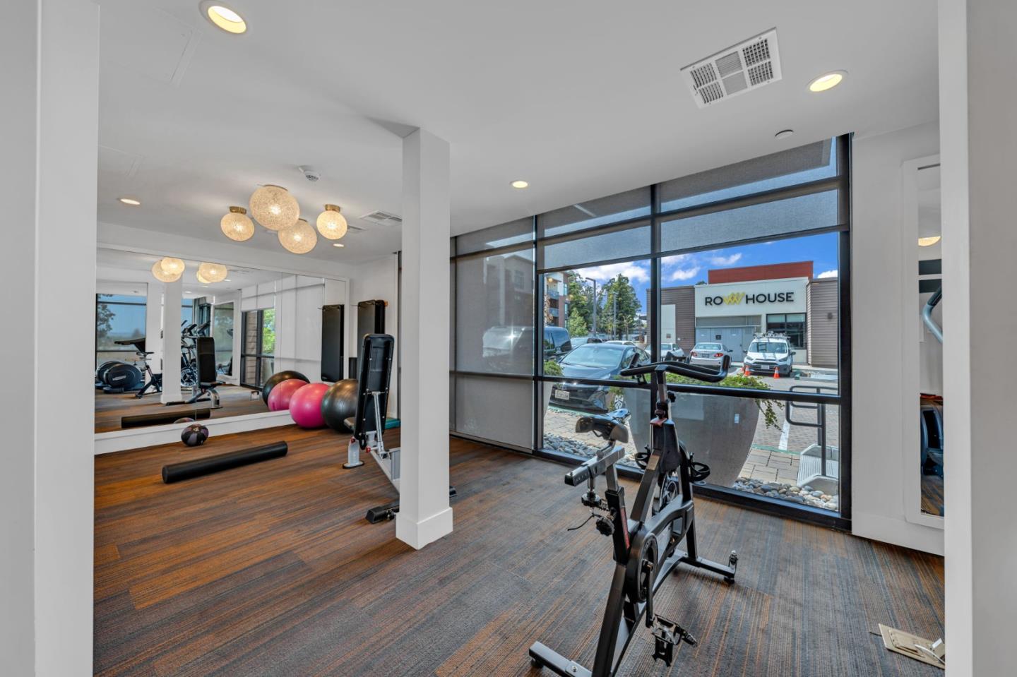400 El Camino Real, Unit 117 Belmont, CA 94002 - Photo 36 of 54 a view of a room with gym equipment