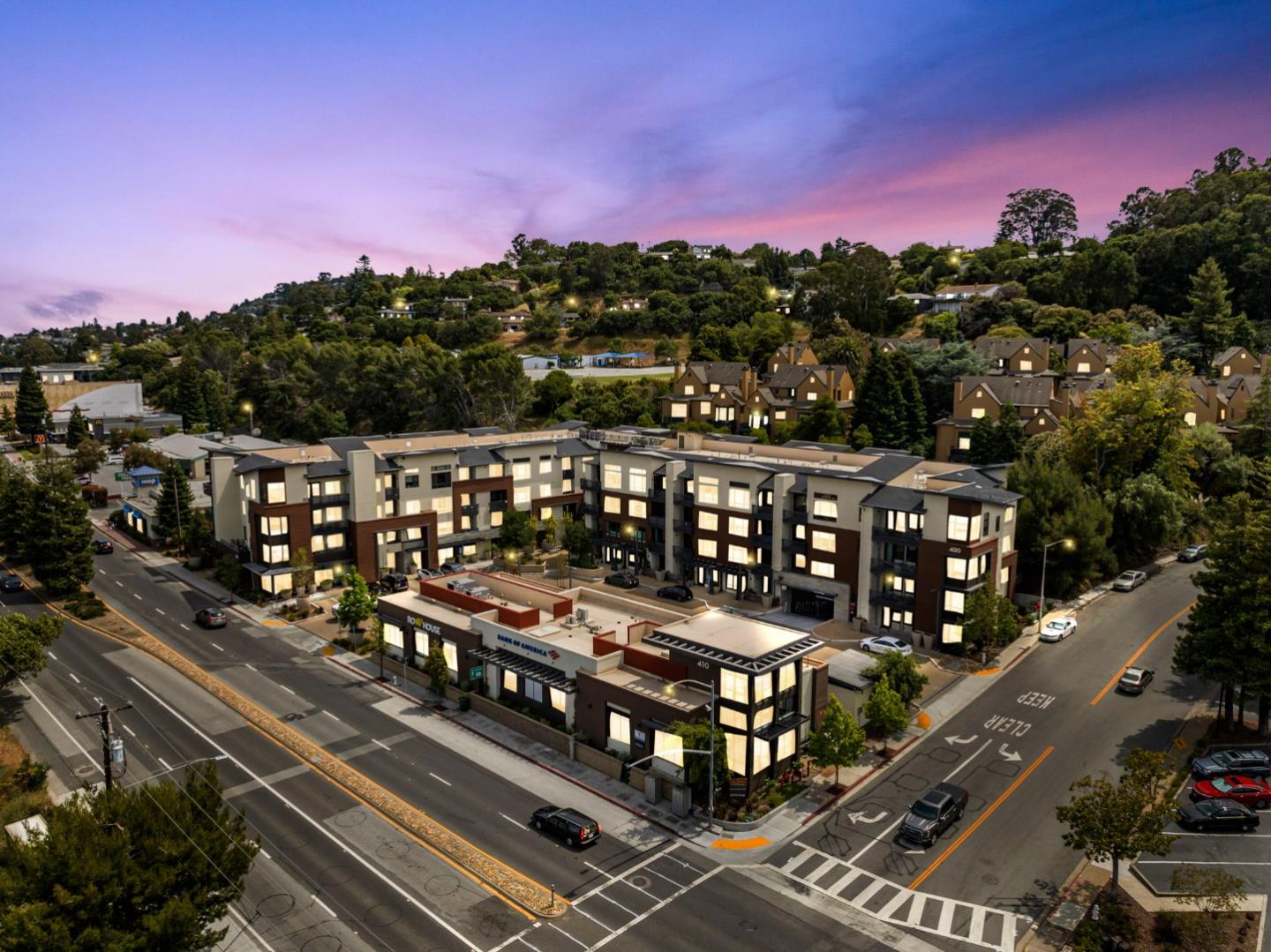 400 El Camino Real, Unit 117 Belmont, CA 94002 - Photo 41 of 54 a view of a balcony with city view