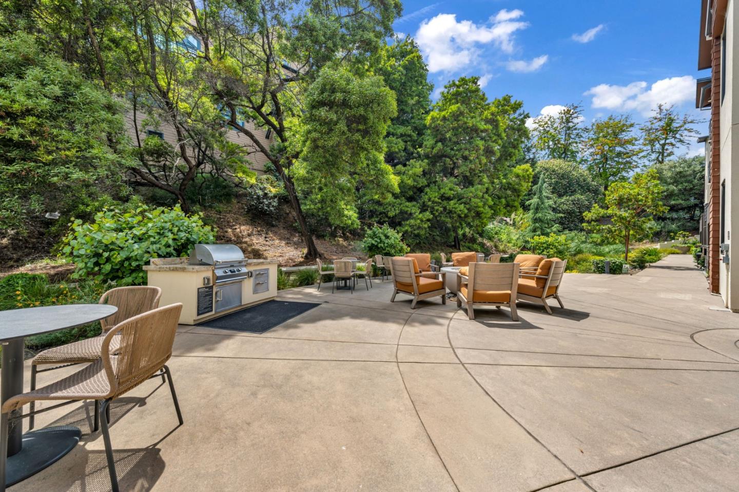 400 El Camino Real, Unit 117 Belmont, CA 94002 - Photo 43 of 54 a view of backyard with sitting area