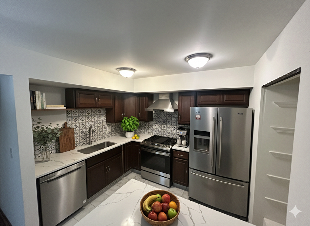 1513 Elder Drive Aurora, IL 60506 - Photo 5 of 26 a kitchen with stainless steel appliances granite countertop a refrigerator and a sink