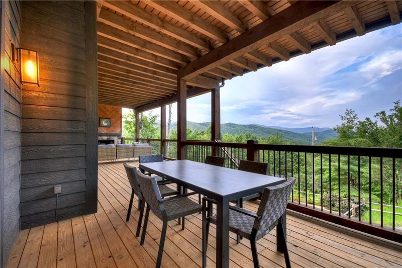 351 South Dream Catcher Blue Ridge, GA 30513 - Photo 17 of 52 a view of a balcony with furniture