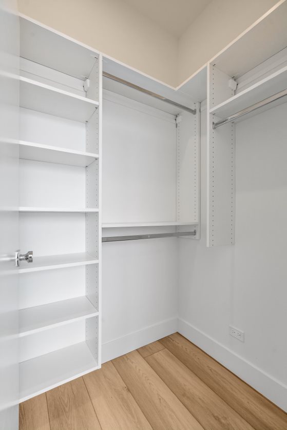 Undisclosed Address Chicago, IL 60657 - Photo 22 of 22 a view of an empty walk in closet